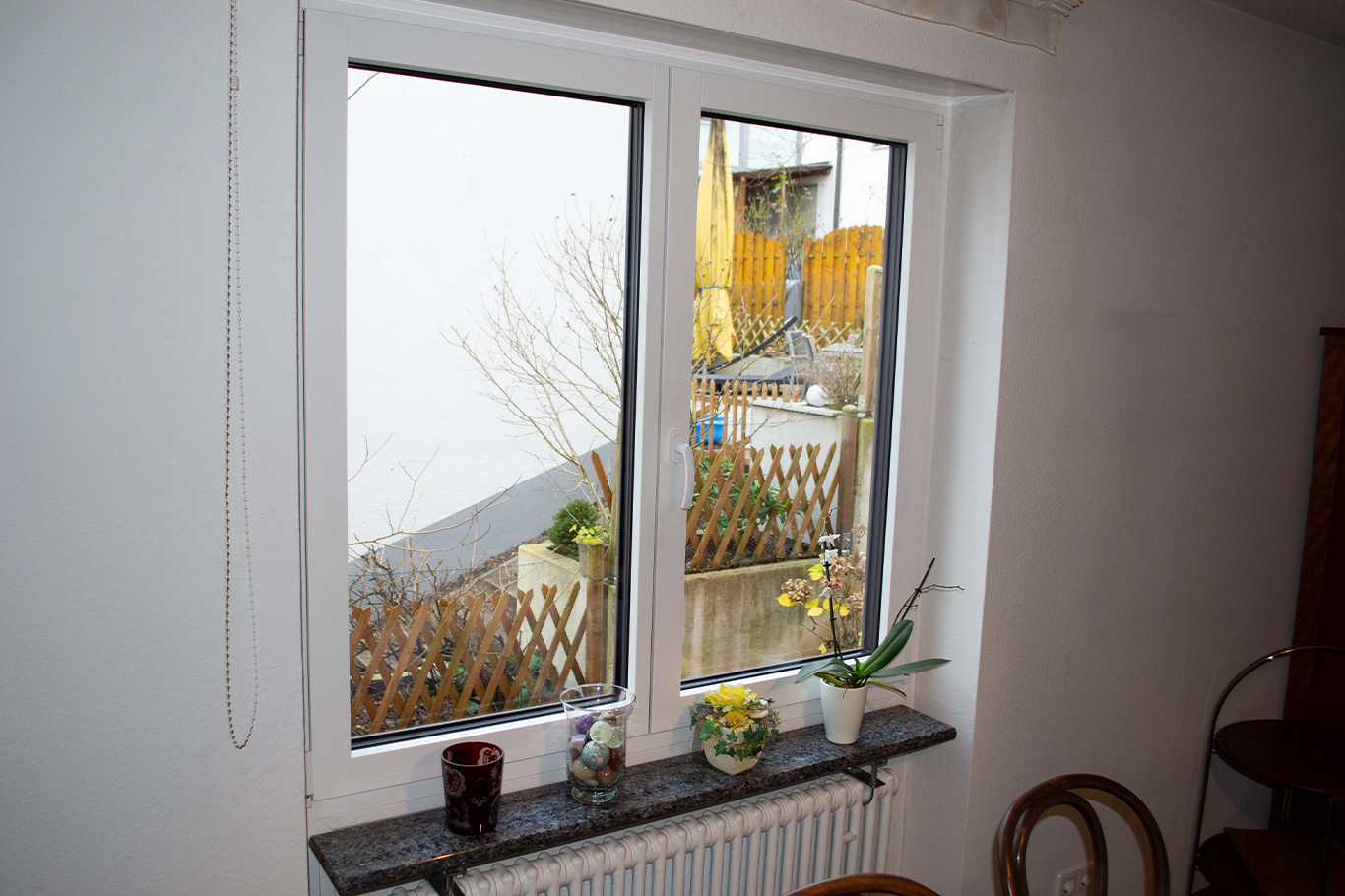 2 Windfangglas Aluminium Haustuer Und Fenster