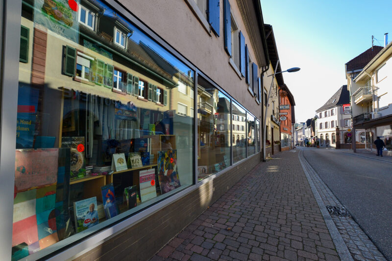 Einbau Schaufensterverglasung