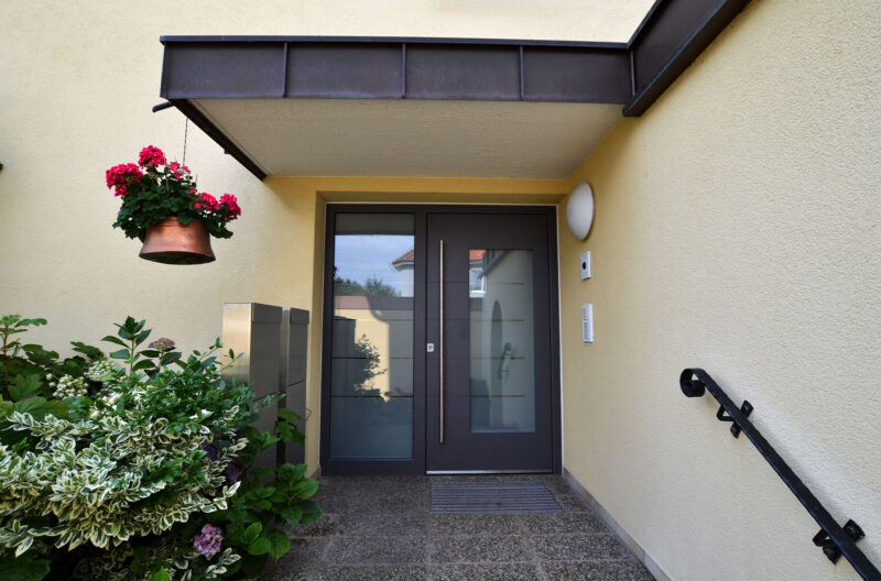 Aluminium-Haustür