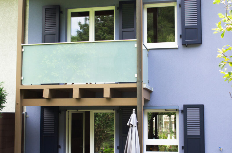 Balkonverglasung