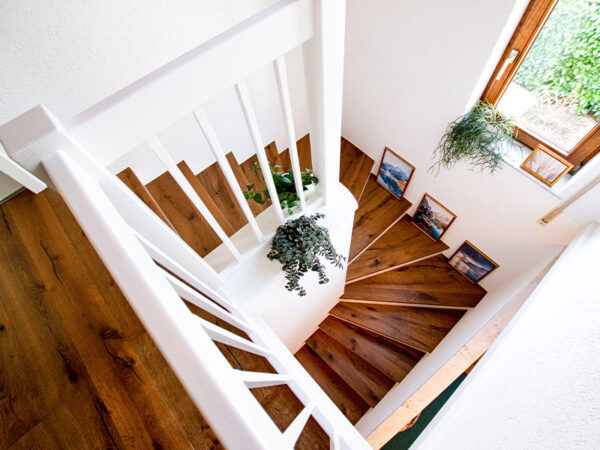 Treppe aus Parkett von SBB Schäfer