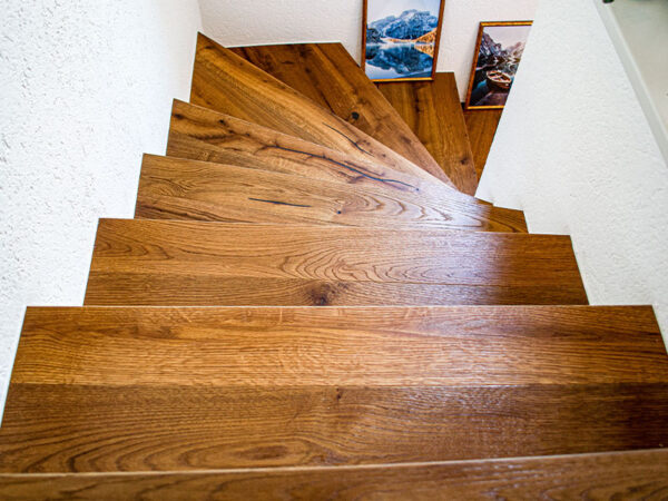 Treppe aus Parkett von SBB Schäfer