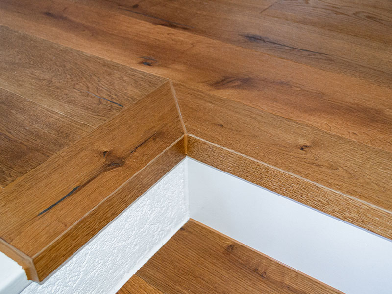 Treppe aus Parkett von SBB Schäfer