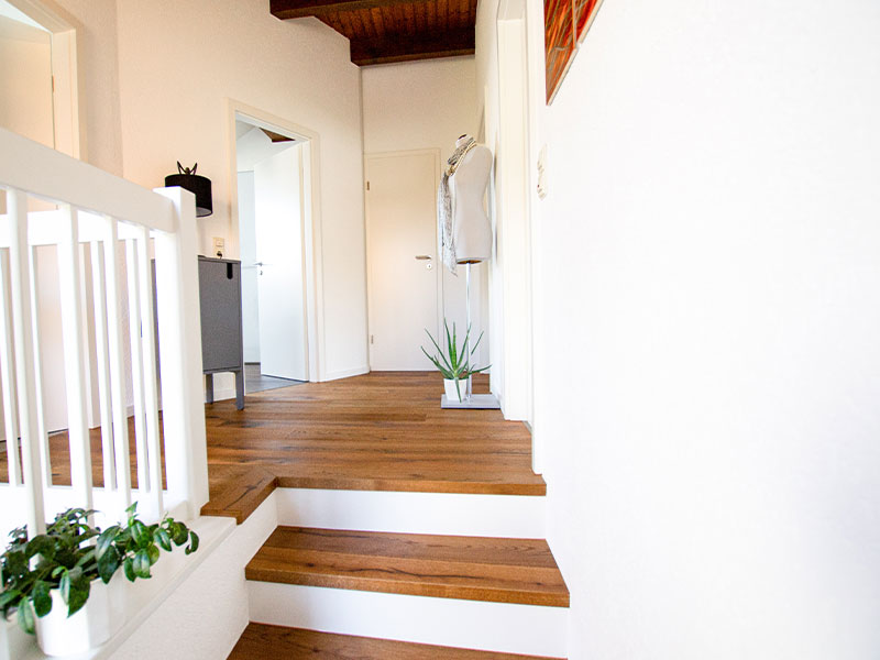 Treppe aus Parkett von SBB Schäfer