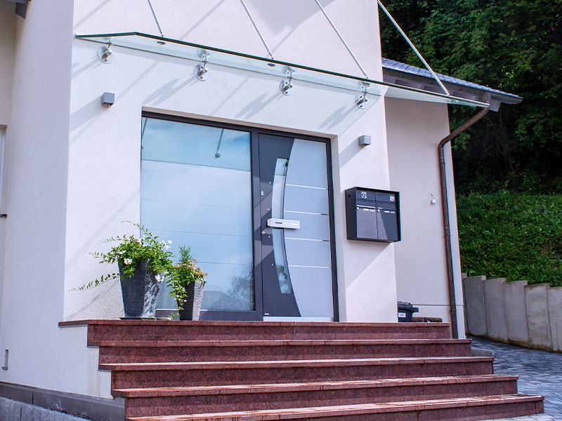 Aluminium-Haustür von SBB Schäfer