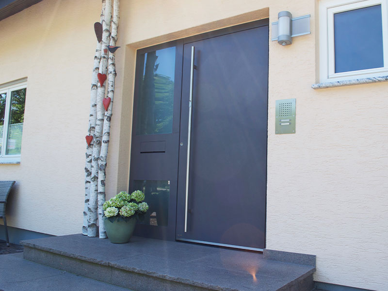 Aluminium-Haustür von SBB Schäfer
