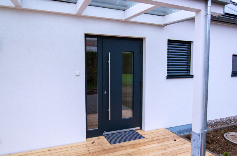 Aluminium-Haustür