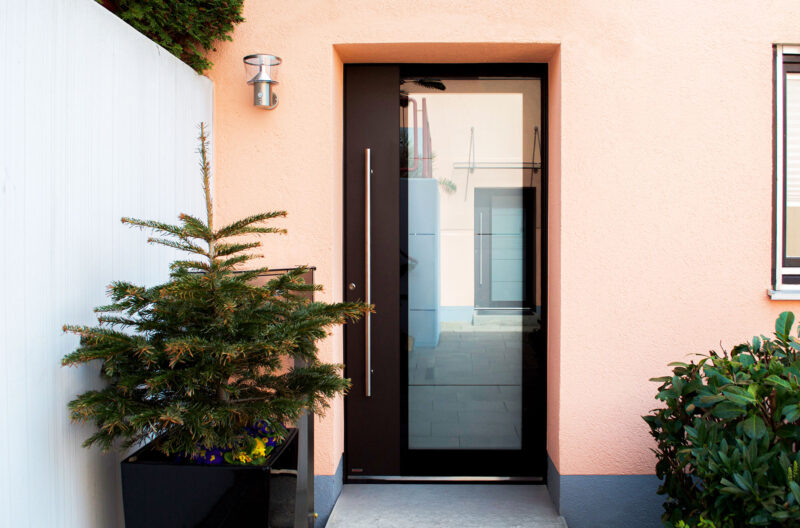 Aluminium-Haustür