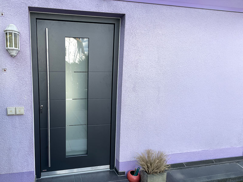 Aluminium-Haustür