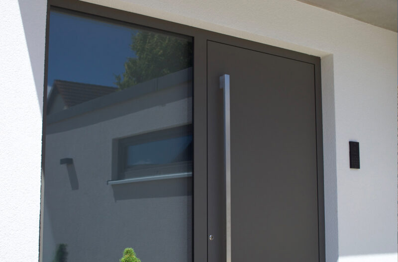 Aluminium-Haustür
