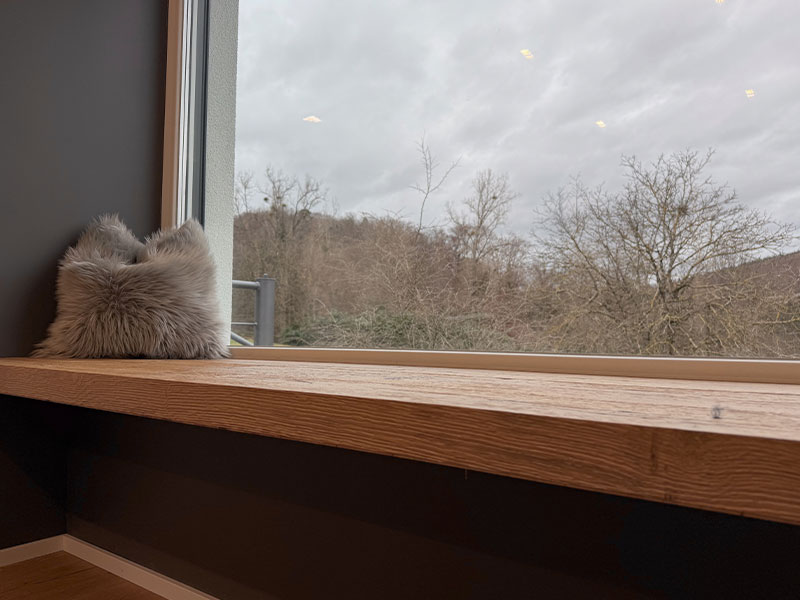 Maßgefertigtes Sitzfenster von SBB Schäfer