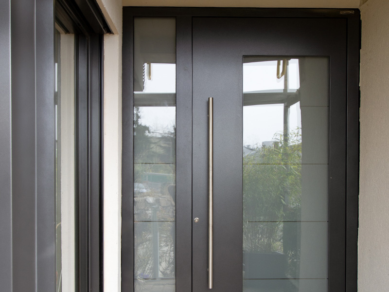 Aluminium-Haustür