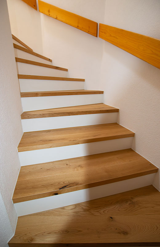 Treppe aus Parkett von SBB Schäfer