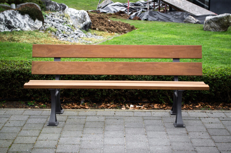 Gartenbank Restaurierung
