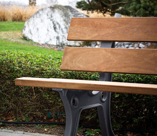 Gartenbank Restaurierung von SBB Schäfer